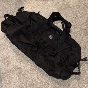 lululemon athletica Black Duffel Bag